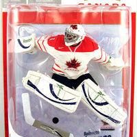 NHL Hockey Exclusive 6 Inch Action Figure Team Canada Special 2010 - Roberto Luongo White Jersey Bronze Level Variant