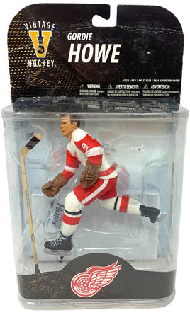 NHL Hockey Red Wings 6 Inch Static Figure Sportspicks Legends - Gordie Howe White Jersey Chase