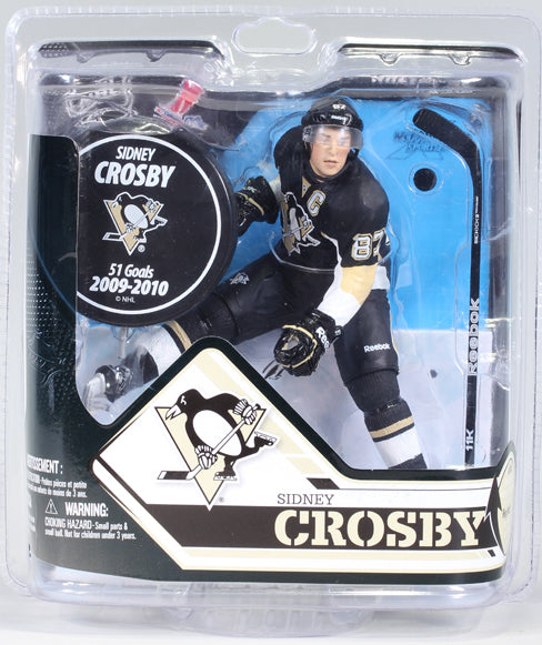 NHL Hockey 6 Inch Action Figure Series 32 - Sidney Crosby Black Jersey Exclusive