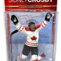 NHL Hockey Team Canada 6 Inch Static Figure Olympic Series 3 - Sidney Crosby White Jersey