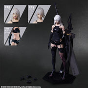Nier Automata 8 Inch Action Figure Play Arts Kai - YoRHa Type A No. 2 Deluxe