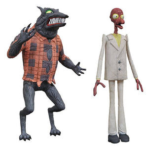 Nightmare Before Christmas Select 7 Inch Action Figure Series 5 - Wolfman with Melting Man