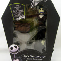 Nightmare Before Christmas 10 Inch Action Figure Silver Anniversary Series - Jack Skellington