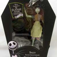 Nightmare Before Christmas 10 Inch Action Figure Silver Anniversary Series - Sally (Shelf Wear Packaging)