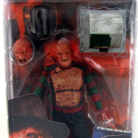 Nightmare on Elm Street 7 Inch Action Figure Series 2 - Dream Warriors Freddy with Elm Street House