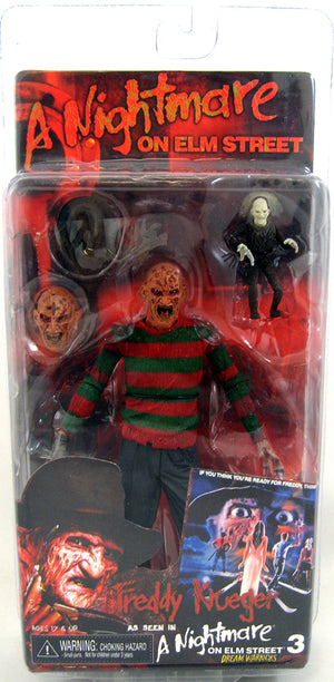 Nightmare On Elm Street 7 Inch Action Figure Series 3 - Dream Warriors Freddy version 2