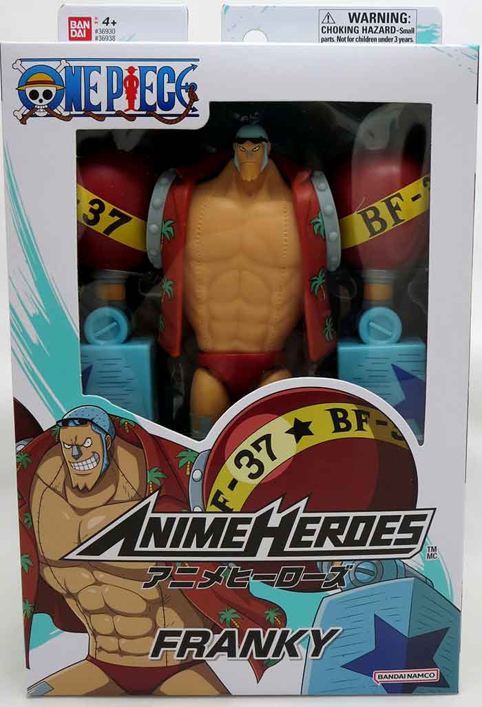 One Piece 6 Inch Action Figure Anime Heroes - Franky, action