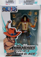 One Piece 6 Inch Action Figure Anime Heroes - Portugas D Ace