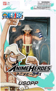 One Piece 6 Inch Action Figure Anime Heroes - Usopp