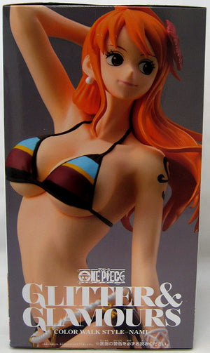 One Piece 6 Inch Static Figure Glitter & Glamour - Nami Color Walk V1