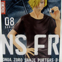 One Piece 6 Inch Static Figure Master Stars Series - Jeans Freak Sanji Black #08