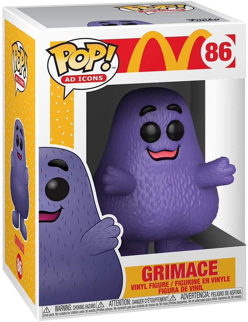 Pop Ad Icons McDonalds 3.75 Inch Action Figure - Grimace #86