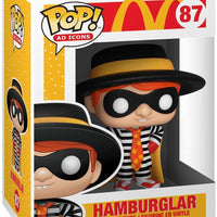 Pop Ad Icons McDonalds 3.75 Inch Action Figure - Hamburglar #87