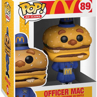 Pop Ad Icons McDonalds 3.75 Inch Action Figure - Officer Mac #89
