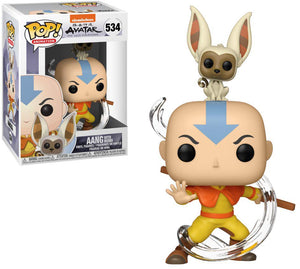 Pop Animation 3.75 Inch Action Figure Avatar The Last Airbender - Aang #534