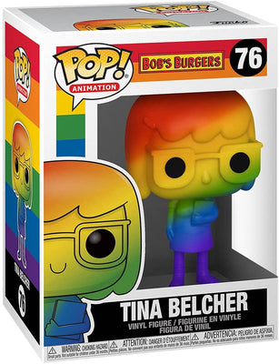 Pop Animation Bob's Burgers 3.75 Inch Action Figure - Rainbow Tina Belcher #76