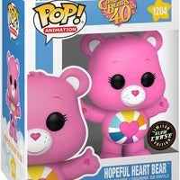 Pop Animation Care Bears 3.75 Inch Action Figure Exclusive - Hopeful Heart Bear #1204 Chase