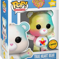 Pop Animation Care Bears 3.75 Inch Action Figure Exclusive - True Heart Bear #1206 Chase