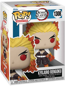 Pop Animation Demon Slayer 3.75 Inch Action Figure - Kyojuro Rengoku #1308
