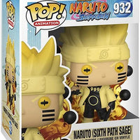 Pop Animation Naruto Shippuden 3.75 Inch Action Figure Exclusive - Naruto Sixth Path Sage #932 Glow In Dark