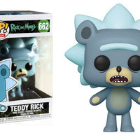 Pop Animation 3.75 Inch Action Figure Rick And Morty - Teddy Rick #662