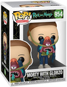 Pop Animation Rick and Morty 3.75 Inch Action Figure - Morty with Glorzo #954