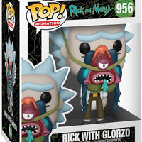 Pop Animation Rick and Morty 3.75 Inch Action Figure - Rick with Glorzo #956