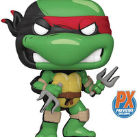 Pop Animation Teenage Mutant Ninja Turtles 3.75 Inch Action Figure Exclusive - Comics Raphael PX