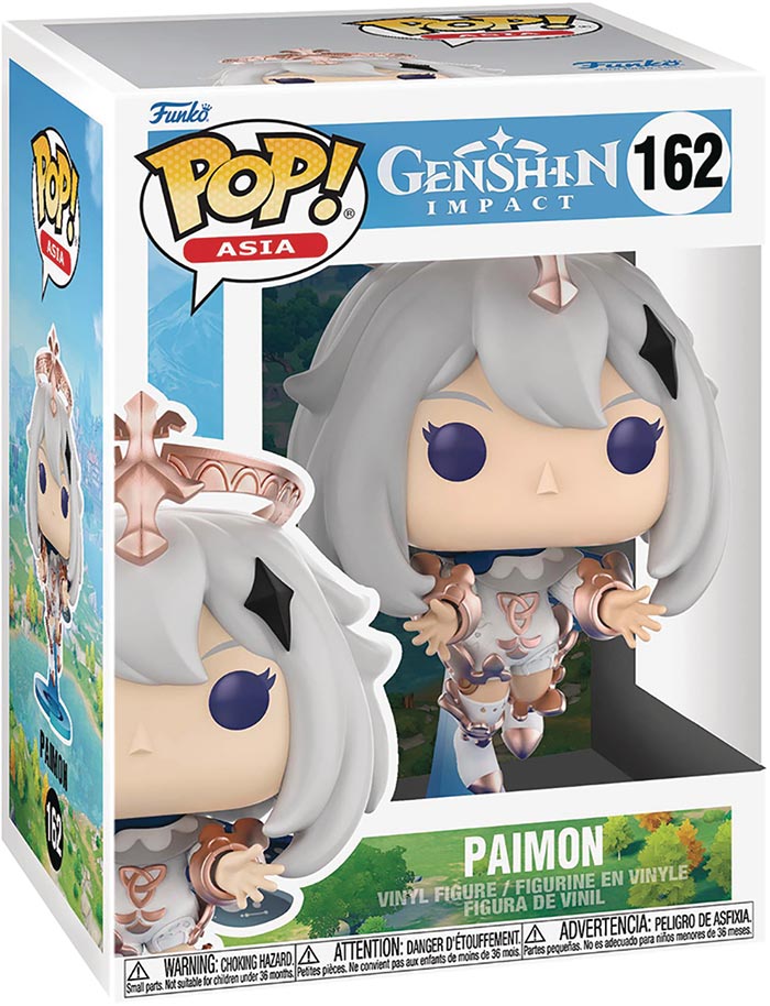 Pop Asia Genshin Impact 3.75 Inch Action Figure - Paimon #162 ...