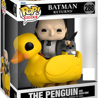 Pop DC Heroes Batman Returns 3.75 Inch Action Figure Deluxe - The Penguin and Duck Ride #288