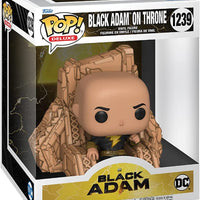 Pop DC Heroes Black Adam 3.75 Inch Action Figure Deluxe - Black Adam on Throne #1239