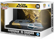 Pop DC Heroes Black Adam 3.75 Inch Action Figure - Hawkman in Cruiser #286