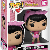Pop DC Heroes Bombshells 3.75 Inch Action Figure Breast Cancer Awareness - Wonder Woman #167