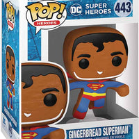 Pop DC Heroes 3.75 Inch Action Figure - Gingerbread Superman #443