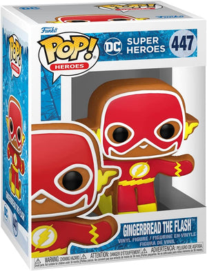 Pop DC Heroes Holiday 3.75 Inch Action Figure - Gingerbread The Flash #447
