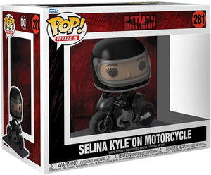 Pop DC Heroes The Batman 3.75 Inch Action Figure - Selina Kyle on Motorcycle #281