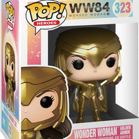 Pop DC Heroes 3.75 Inch Action Figure Wonder Woman 1984 - Wonder Woman Golden Armor #323