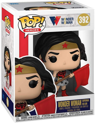 Pop DC Heroes Wonder Woman 3.75 Inch Action Figure - Wonder Woman Red Son #392