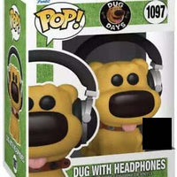Pop Disney Dug Days 3.75 Inch Action Figure Exclusive - Dug with Headphones #1097