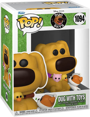 Pop Disney Dug Days Up 3.75 Inch Action Figure - Dug with Toys #1094