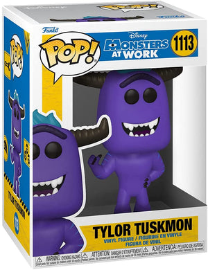 Pop Disney Monsters At Work 3.75 Inch Action Figure - Tylor Tuskmon #1113