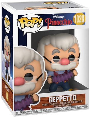 Pop Disney Pinocchio 3.75 Inch Action Figure - Geppetto #1028