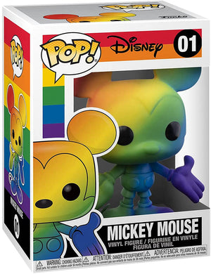 Pop Disney Price 3.75 Inch Action Figure - Rainbow Mickey Mouse #01