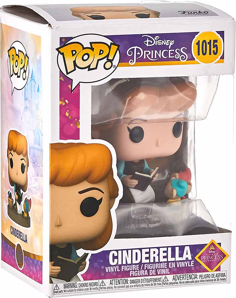 Inch 3.75 Disney #1015 Princess Cinderella Pop Action Figure -