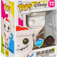 Pop Disney The Nightmare Before Xmas 3.75 Inch Action Figure Exclusive - Santa Jack Skellington D.I.Y.