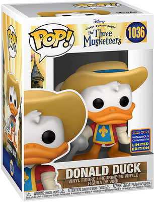 Pop Disney The Three Musketeers 3.75 Inch Action Figure Exclusive - Donald Duck #1036