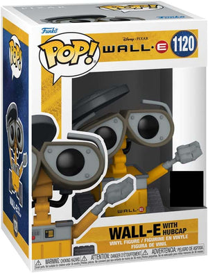 Pop Disney Wall-E 3.75 Inch Action Figure Exclusive - Wall-E with Hubcap #1120