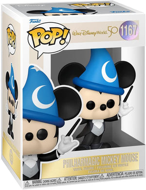 Pop Disney Walt Disney 3.75 Inch Action Figure - Philharmagic Mickey Mouse #1167