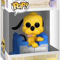 Pop Disney Walt Disney 3.75 Inch Action Figure - Pluto On The Peoplemover #1164