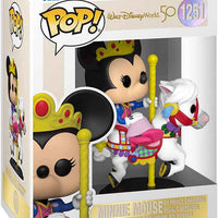 Pop Disney Walt Disney World 50th 3.75 Inch Action Figure - Minnie Mouse on Carrousel #1251